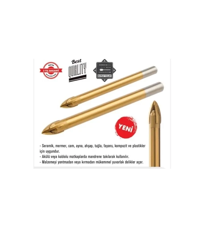 BUĞZ Universal Matkap Ucu - 6,5 Mm