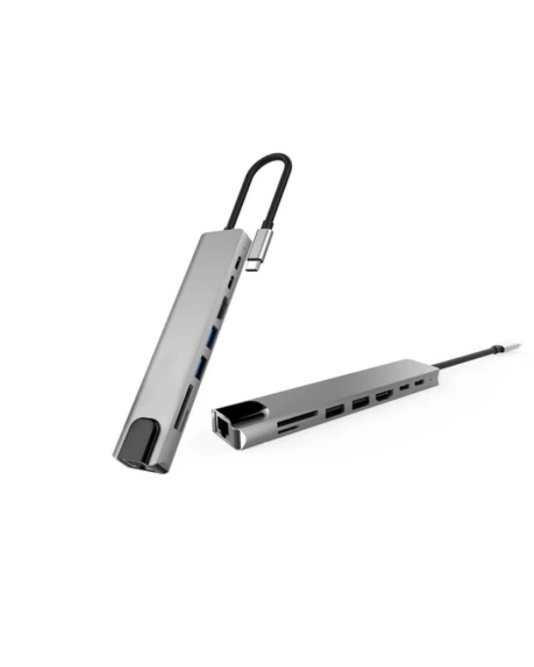 BUĞZ USB C Çoklu Port Adaptör HDMI USB Ethernet SD Kart Hub