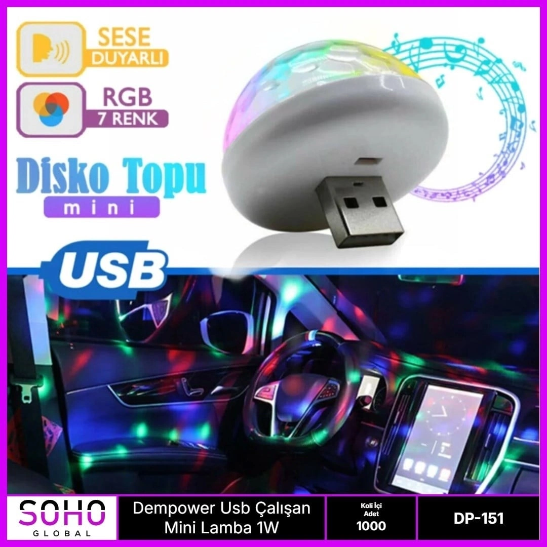BUĞZ Usb Mini Led 4w Rpg Özellikli