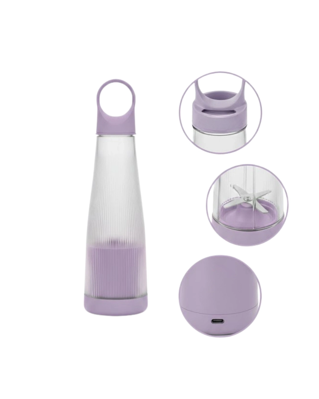 BUĞZ USB Şarjlı Taşınabilir Smoothie Blender 400 ml