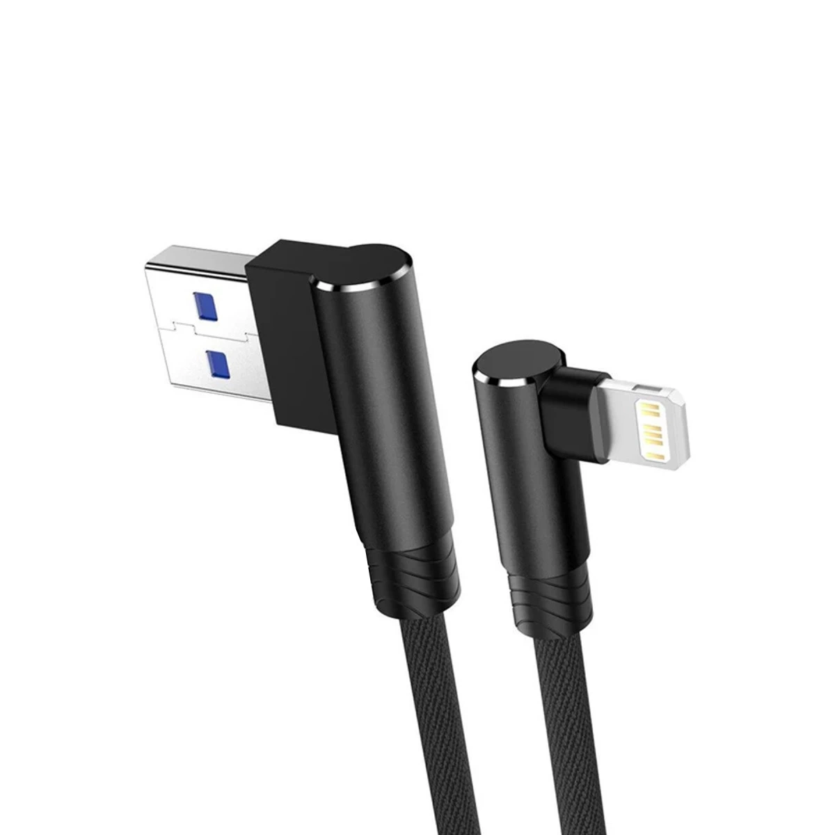 BUĞZ Usb To Lightning 3m 2.4a Kablo - Siyah BUĞZ Usb To Lightning 3m 2.4a Kablo - Siyah