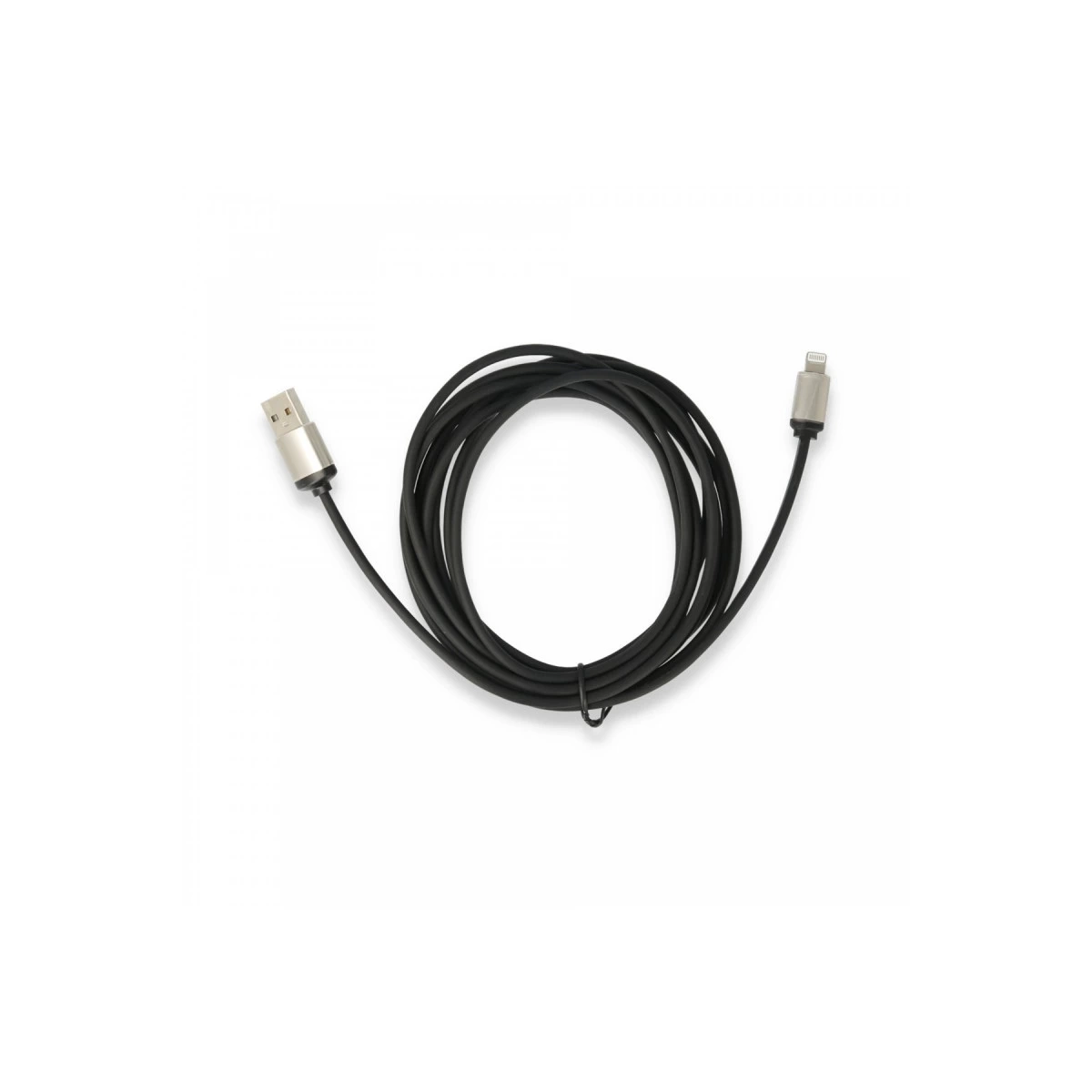 BUĞZ Usb To Lightning 3m Kablo - Siyah