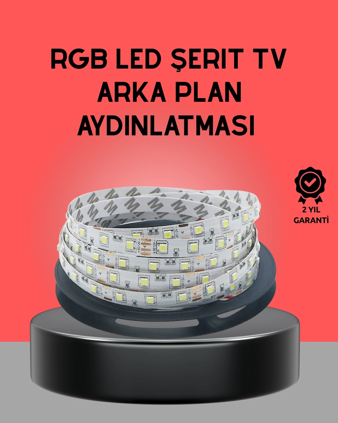 BUĞZ Uzaktan Kumandalı LED TV Arka Işık Şeridi