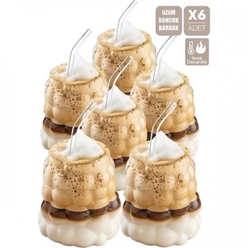 BUĞZ Üzüm Bardak Seti (60 ML) - 6 ADET BUĞZ Üzüm Bardak Seti (60 ML) - 6 ADET