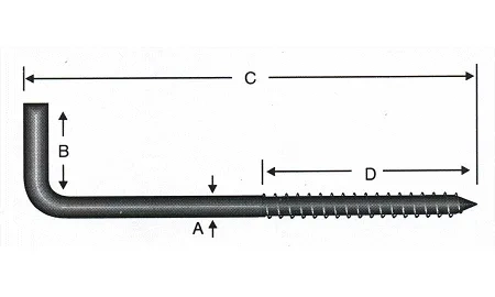 BUĞZ Vidalı Korniş Çivi No:4 - 3,5x40 - 100 Adet BUĞZ Vidalı Korniş Çivi No:4 - 3,5x40 - 100 Adet
