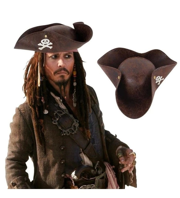 BUĞZ VİNLEKS KAPTAN JACK KORSAN ŞAPKASI BUĞZ VİNLEKS KAPTAN JACK KORSAN ŞAPKASI