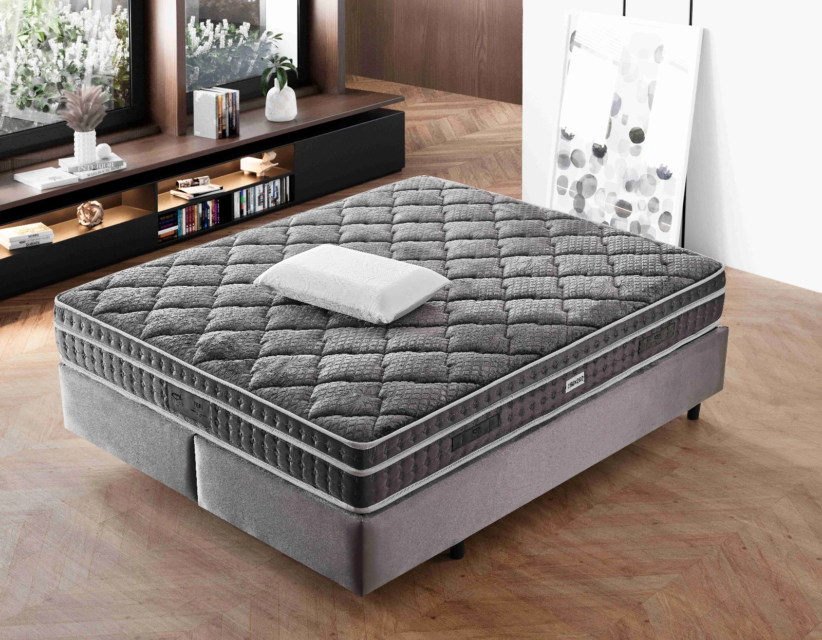BUĞZ Visko Yastık 40 x 60 x 15 cm ve 45 DNS