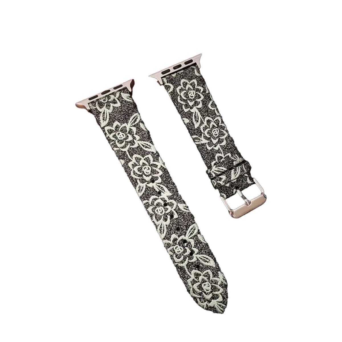 BUĞZ Watch 38mm Creeper Desenli Kordon - Siyah