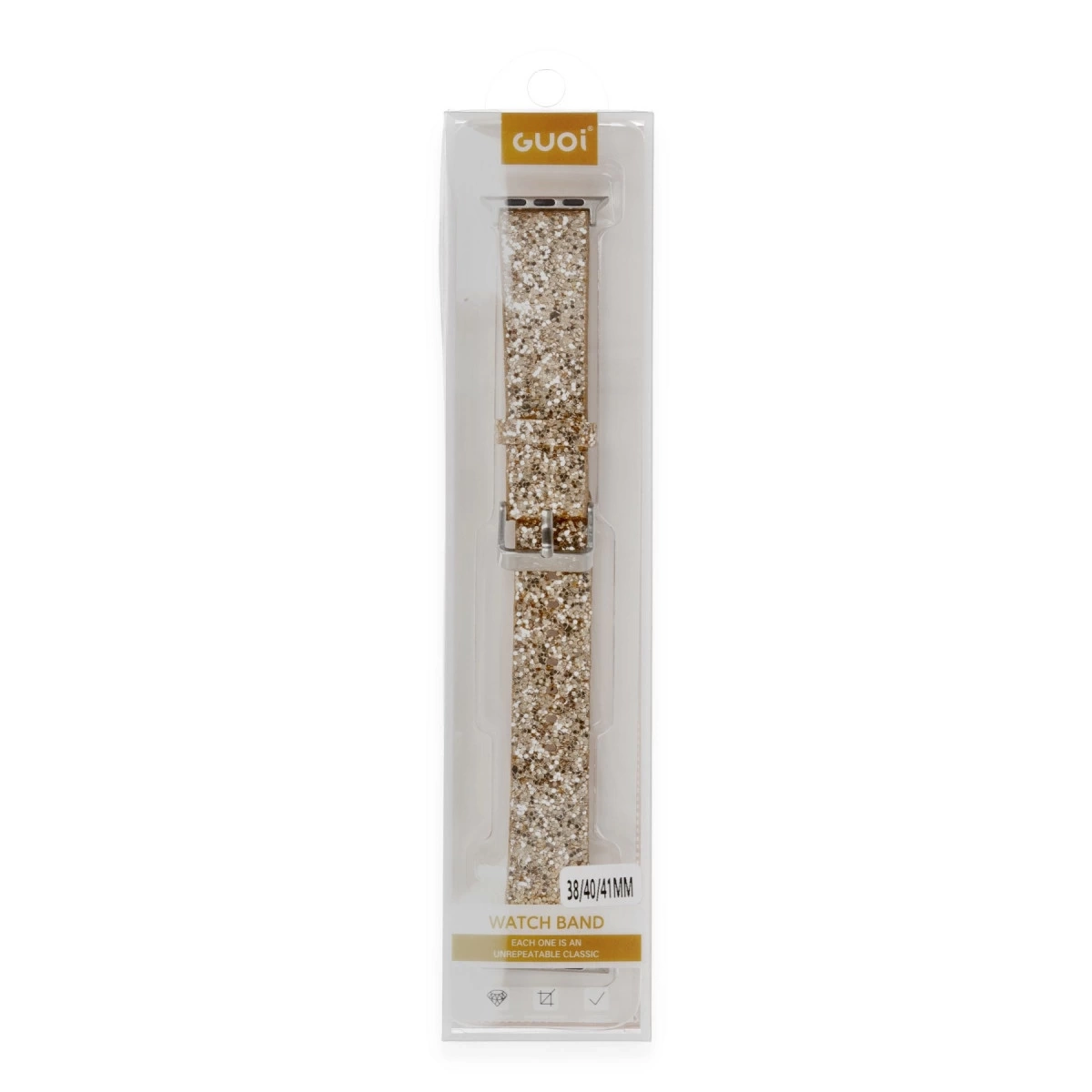 BUĞZ Watch 38mm Ry Taşlı Kordon - Gold