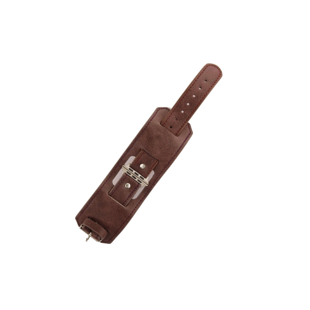 BUĞZ Watch 42mm Nl17 Deri Kordon - Mürdüm