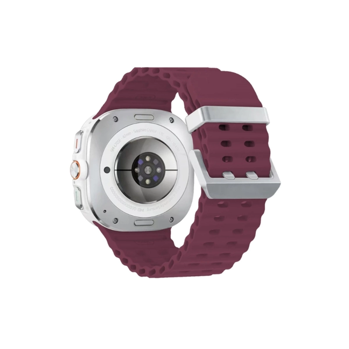 BUĞZ Watch 7 Ultra Kr417 Rug Silikon Kordon - Mor