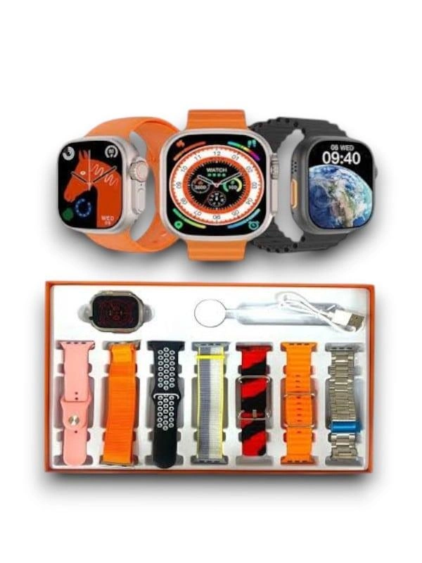 BUĞZ WATCH 8 ULTRA 7 KORDONLU AKILLI SAAT - BUĞZ