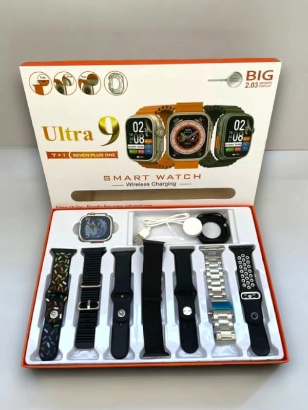 BUĞZ WATCH9 7 KORDONLU AKILLI SAAT BUĞZ WATCH9 7 KORDONLU AKILLI SAAT