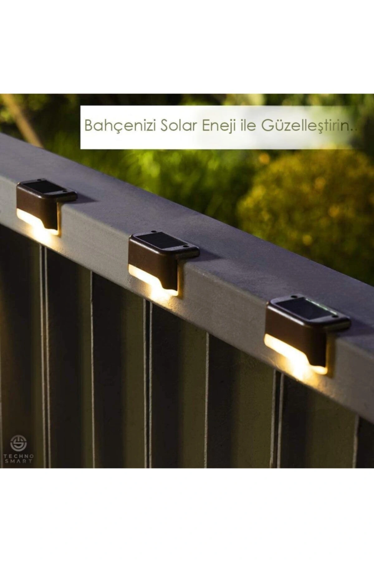 BUĞZ WATERPROOF SOLAR MERDİVEN LAMBASI 4 ADET