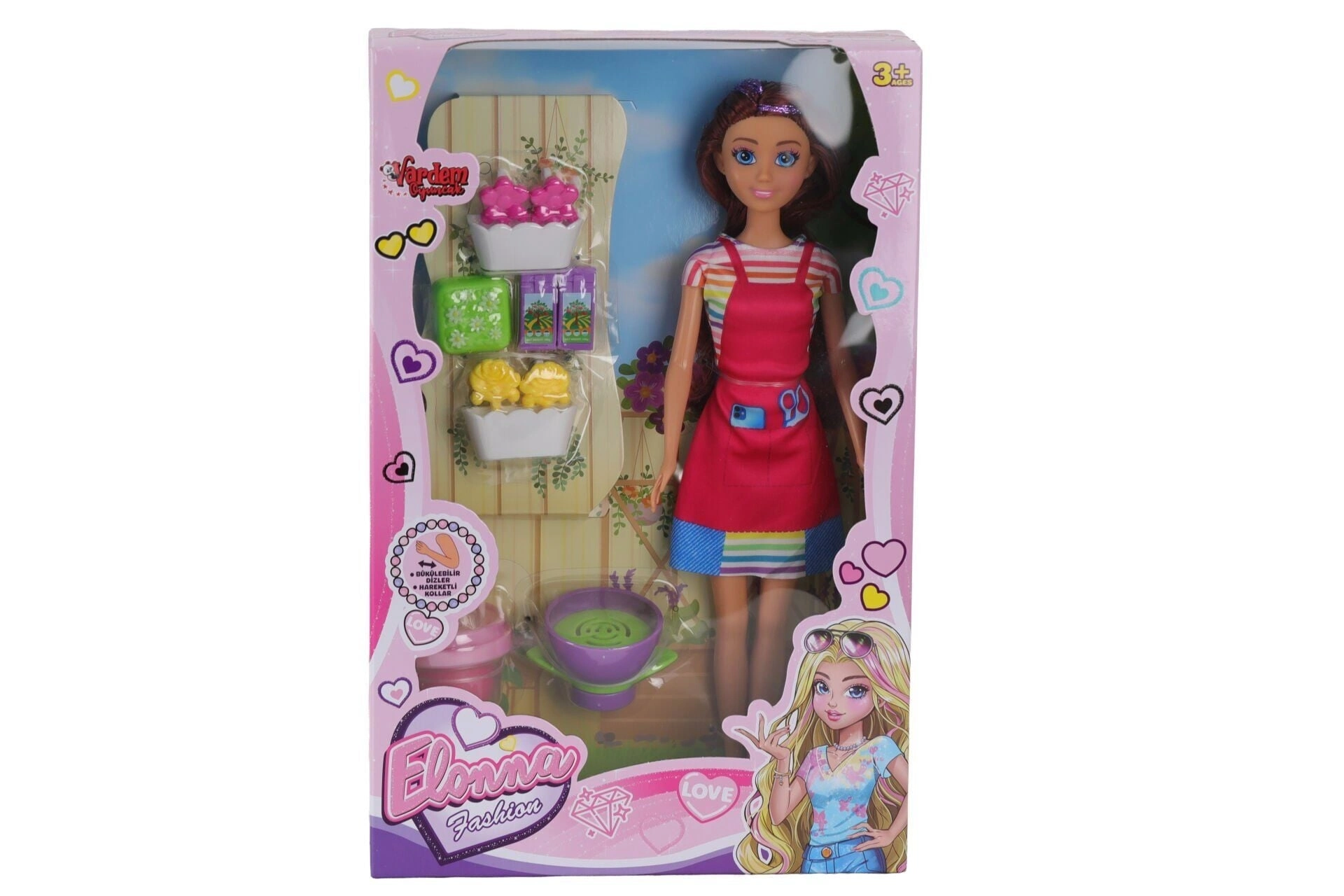 BUĞZ WG-661005 KUTULU 29CM AKSESUARLI ÇİÇEKÇİ