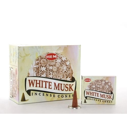BUĞZ White Musk Aromalı Konik Tütsü