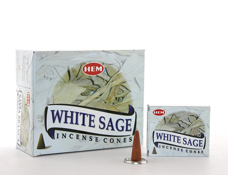 BUĞZ WHİTE SAGE AROMALI KONİK TÜTSÜ BUĞZ WHİTE SAGE AROMALI KONİK TÜTSÜ