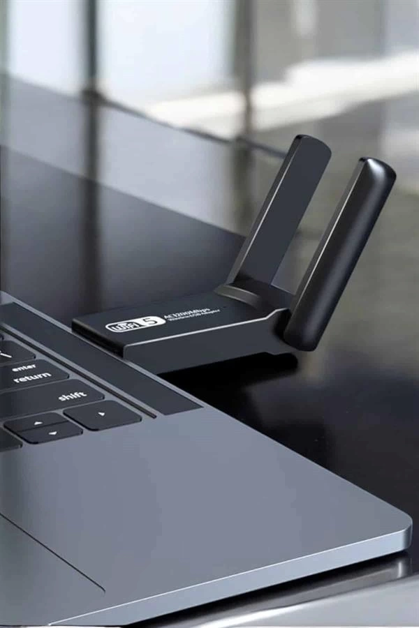 BUĞZ Wifi Adaptör Çift Bantlı Kablosuz Wifi Adaptörü