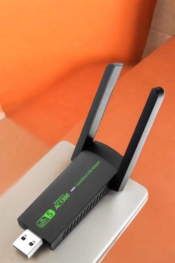 BUĞZ Wifi Adaptör Çift Bantlı Kablosuz Wifi Adaptörü BUĞZ Wifi Adaptör Çift Bantlı Kablosuz Wifi Adaptörü