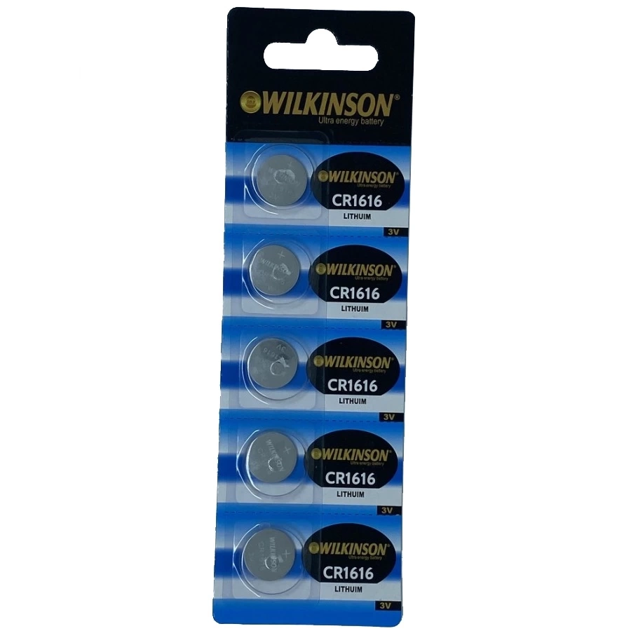 BUĞZ Wılkınson 1616 3v Lityum Düğme Pil 5'li Paket BUĞZ Wılkınson 1616 3v Lityum Düğme Pil 5'li Paket