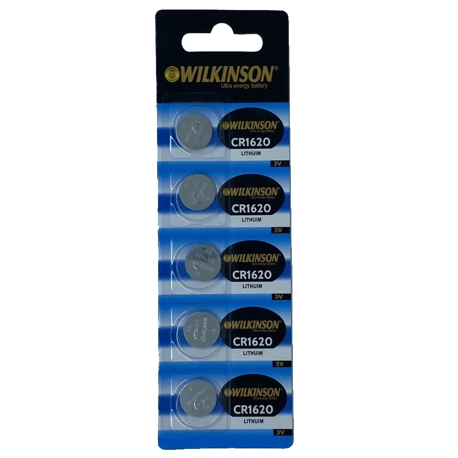 BUĞZ Wılkınson 1620 3v Lityum Düğme Pil 5'li Paket BUĞZ Wılkınson 1620 3v Lityum Düğme Pil 5'li Paket