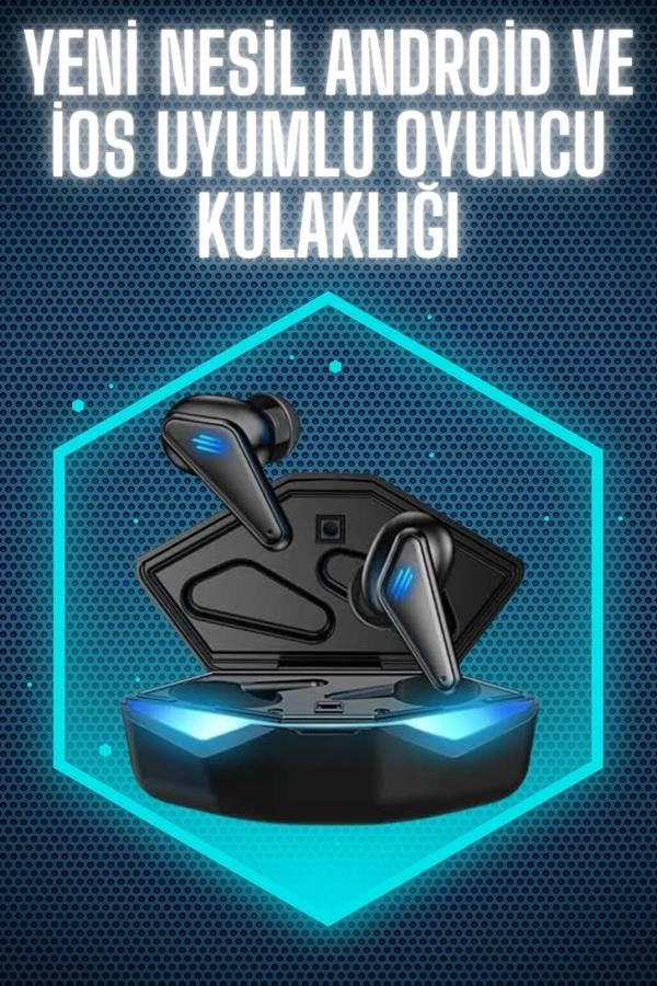 BUĞZ Wireless Gaming Kulaklık Mikrofonlu Bluetooth Oyuncu Kulaklığı