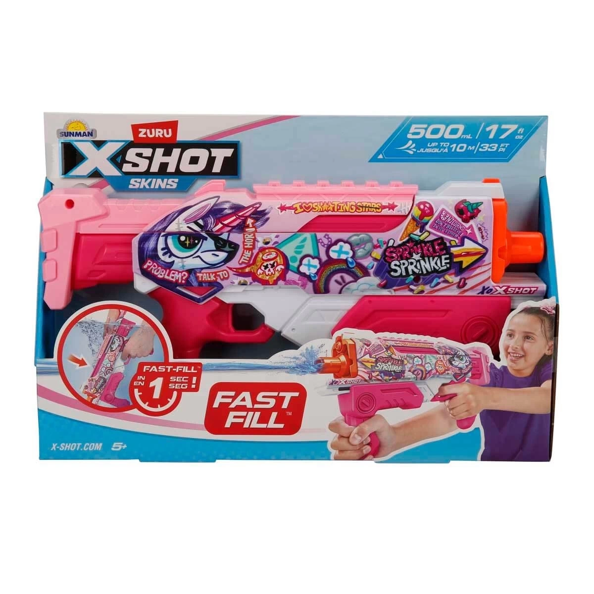 BUĞZ X-Shot Skins Hyperload Fast Fill Su Tabancası 34 cm - S00004583