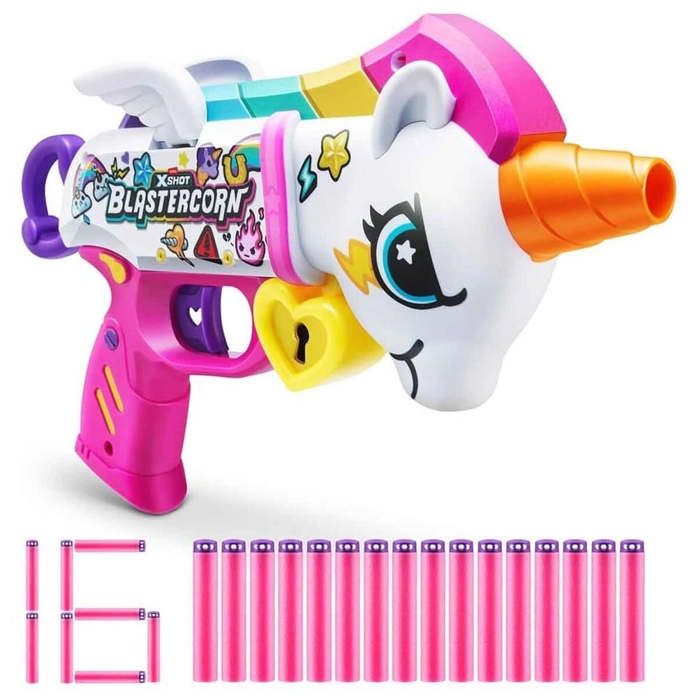 BUĞZ X-SHOT SÜNGER ATAN BLASTERCORN 16 MERMİ