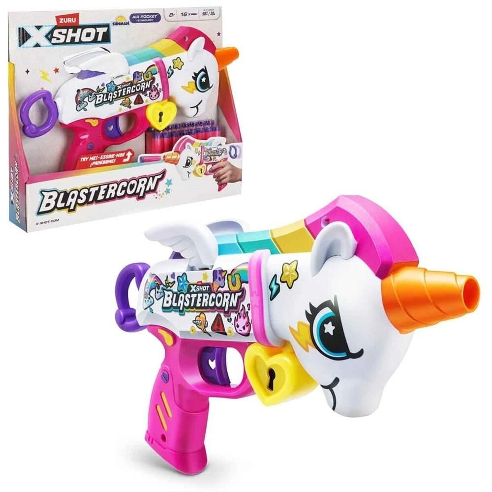 BUĞZ X-SHOT SÜNGER ATAN BLASTERCORN 16 MERMİ