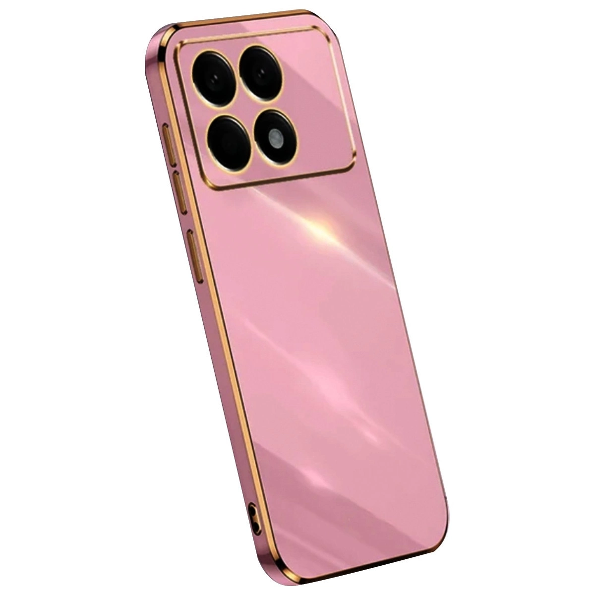 BUĞZ Xiaomi Poco X6 Pro Kılıf Volet Silikon - Mor BUĞZ Xiaomi Poco X6 Pro Kılıf Volet Silikon - Mor