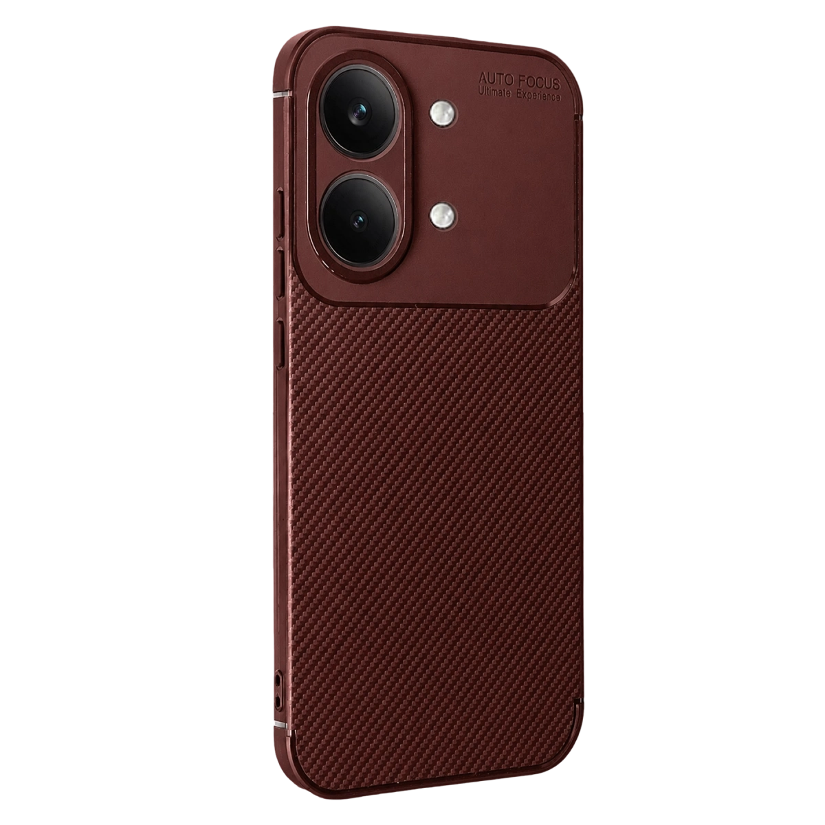 BUĞZ Xiaomi Poco X8 Pro Max Auto Focus Karbon Kapak - Bordo