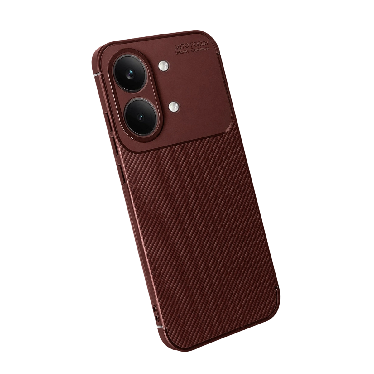 BUĞZ Xiaomi Poco X8 Pro Max Auto Focus Karbon Kapak - Bordo