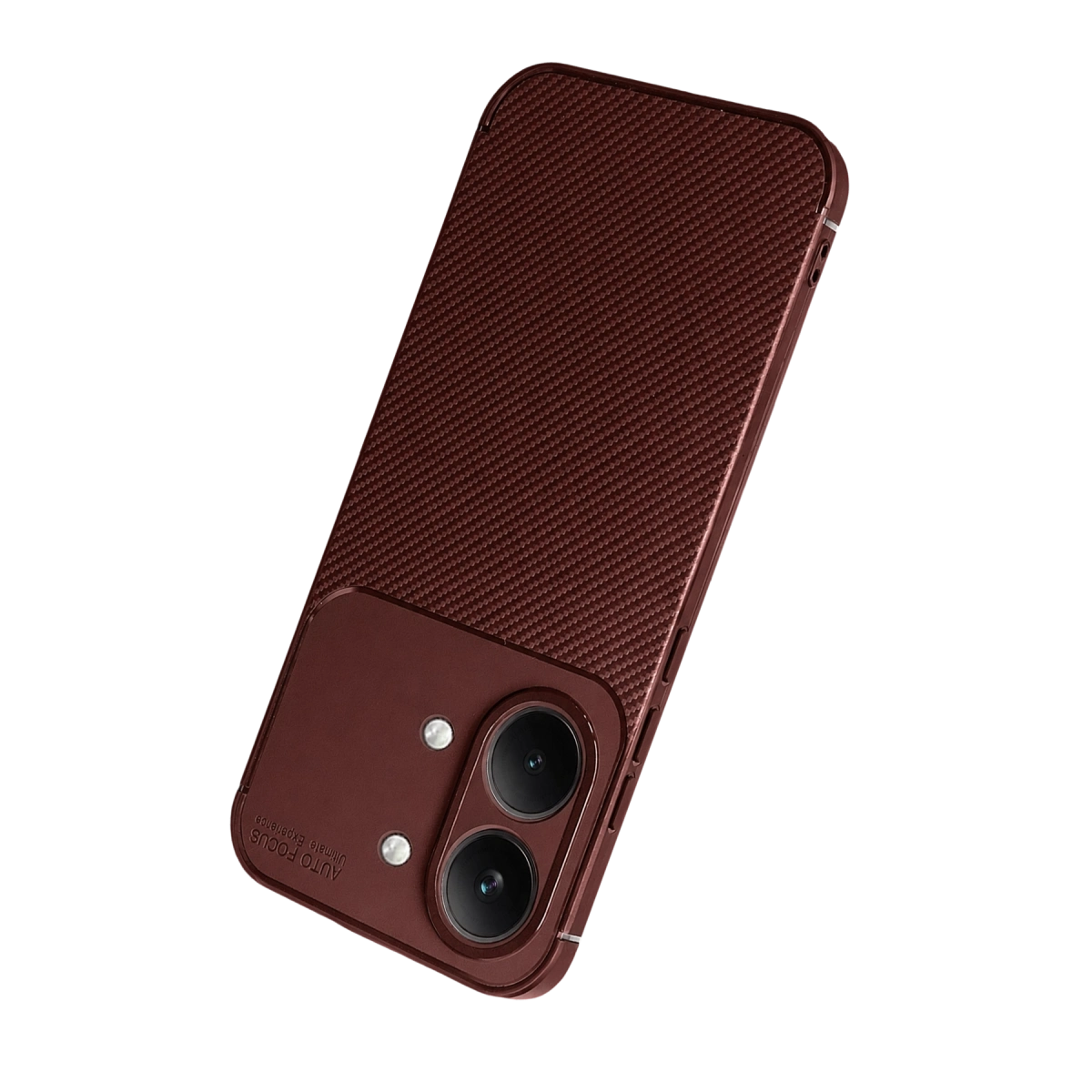 BUĞZ Xiaomi Poco X8 Pro Max Auto Focus Karbon Kapak - Bordo