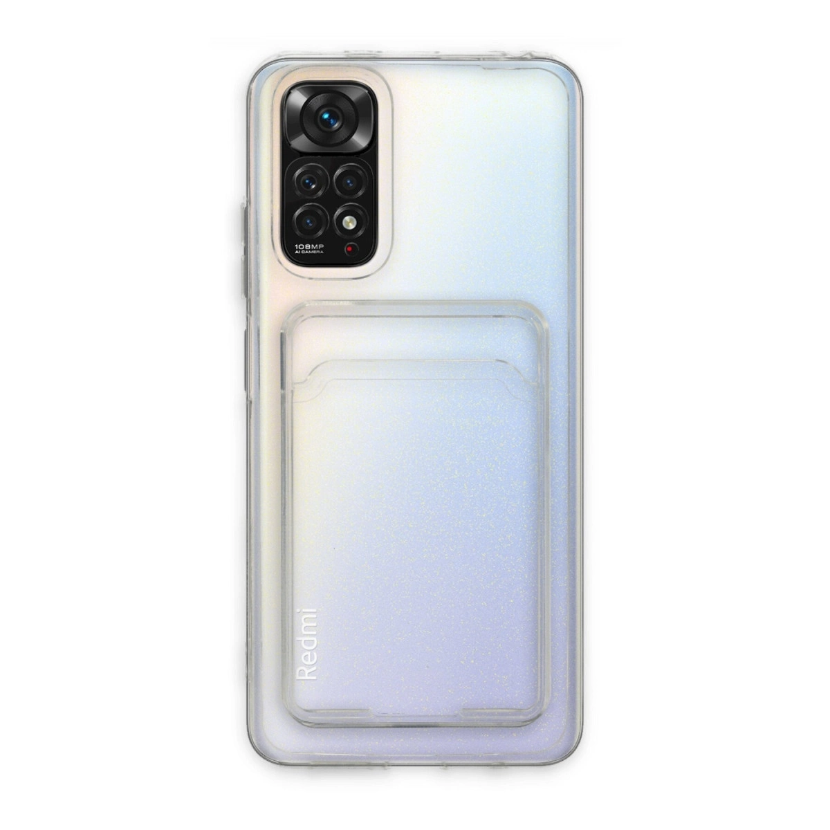BUĞZ Xiaomi Redmi Note 11 Kılıf Kart Şeffaf Silikon - Şeffaf BUĞZ Xiaomi Redmi Note 11 Kılıf Kart Şeffaf Silikon - Şeffaf