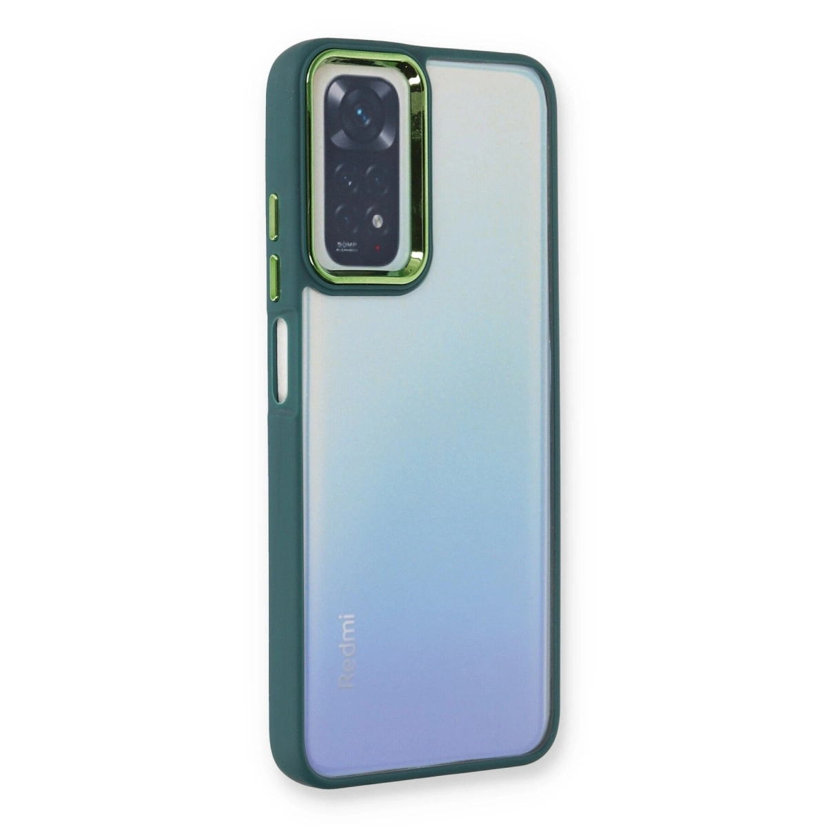 BUĞZ Xiaomi Redmi Note 11 Pro Kılıf Dora Kapak - Haki Yeşil