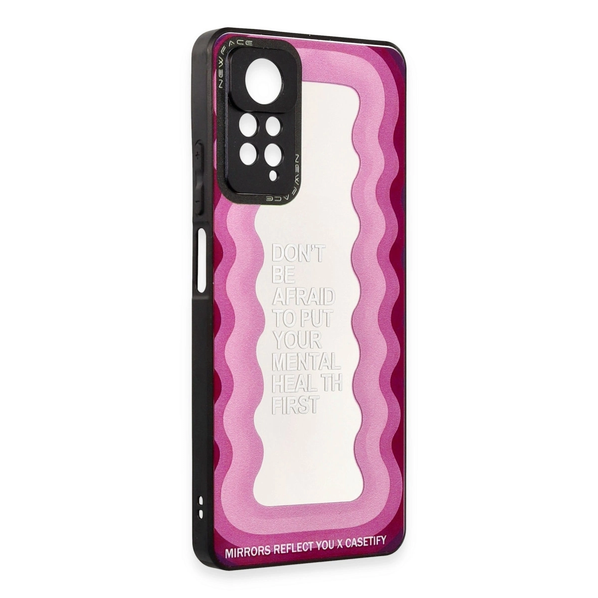 BUĞZ Xiaomi Redmi Note 11 Pro Kılıf Mirror Desenli Kapak - Mirror - 11