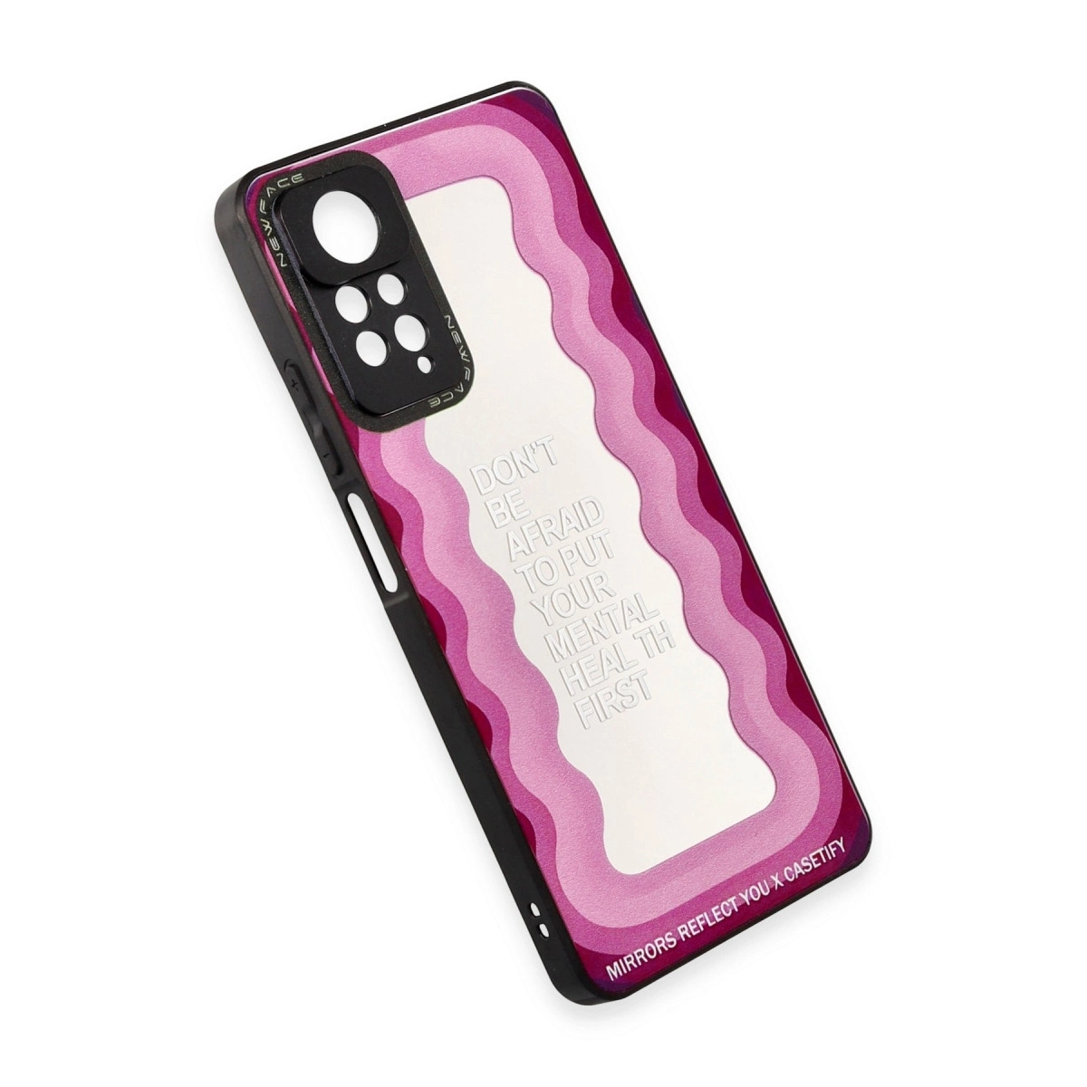 BUĞZ Xiaomi Redmi Note 11 Pro Kılıf Mirror Desenli Kapak - Mirror - 11 BUĞZ Xiaomi Redmi Note 11 Pro Kılıf Mirror Desenli Kapak - Mirror - 11