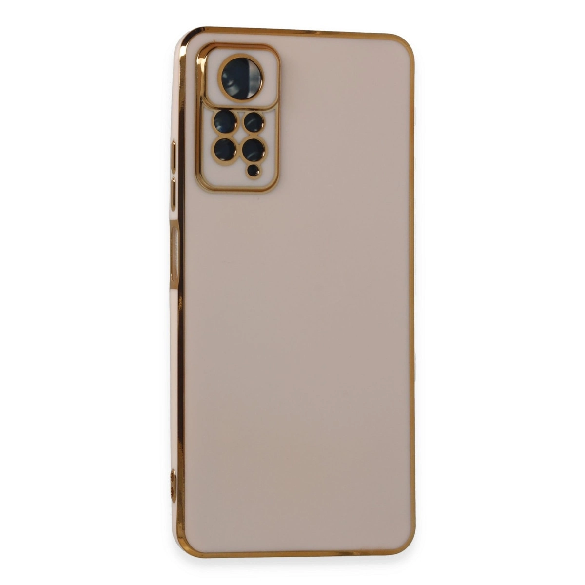 BUĞZ Xiaomi Redmi Note 11 Pro Kılıf Volet Silikon - Pembe