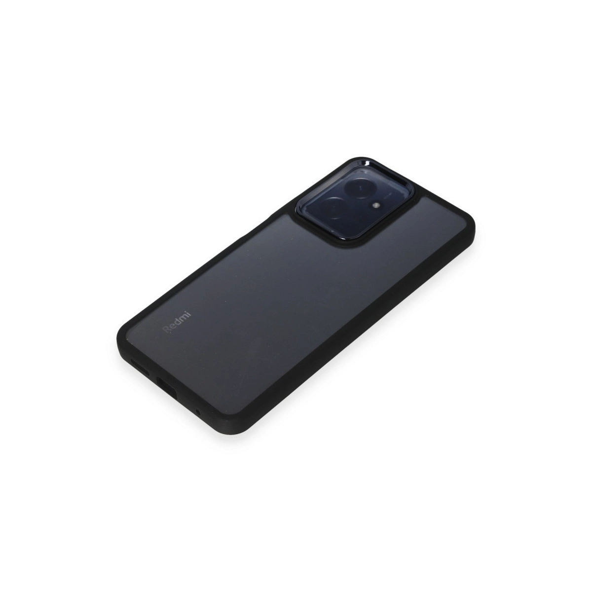 BUĞZ Xiaomi Redmi Note 12 4g Kılıf Dora Kapak - Siyah