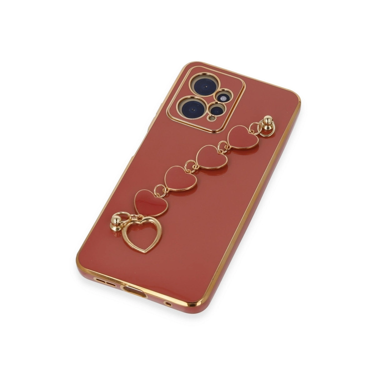 BUĞZ Xiaomi Redmi Note 12 4g Kılıf Esila Silikon - Kırmızı BUĞZ Xiaomi Redmi Note 12 4g Kılıf Esila Silikon - Kırmızı