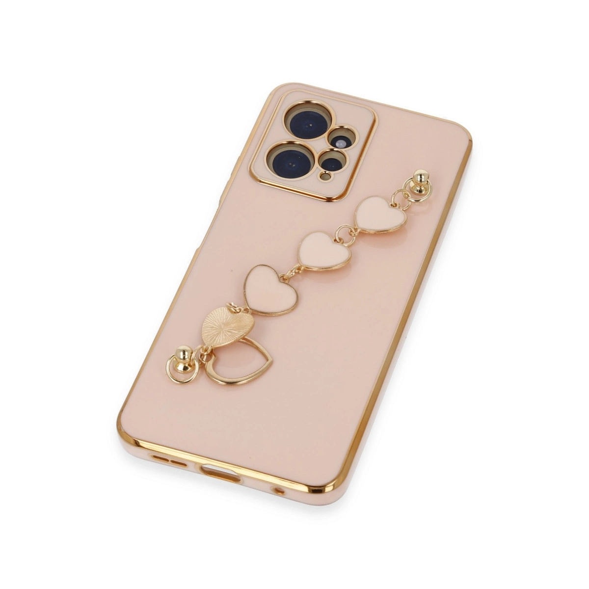 BUĞZ Xiaomi Redmi Note 12 4g Kılıf Esila Silikon - Pudra