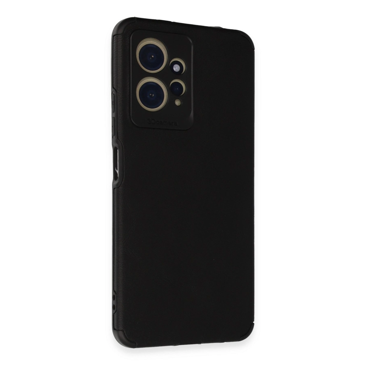 BUĞZ Xiaomi Redmi Note 12 4g Kılıf Loop Deri Silikon - Siyah