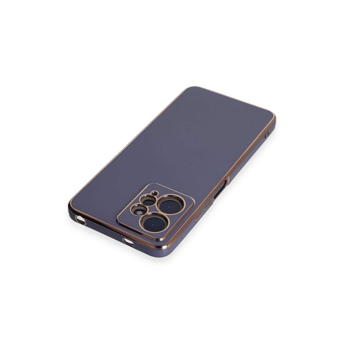 BUĞZ Xiaomi Redmi Note 12 4g Kılıf Volet Silikon - Mavi