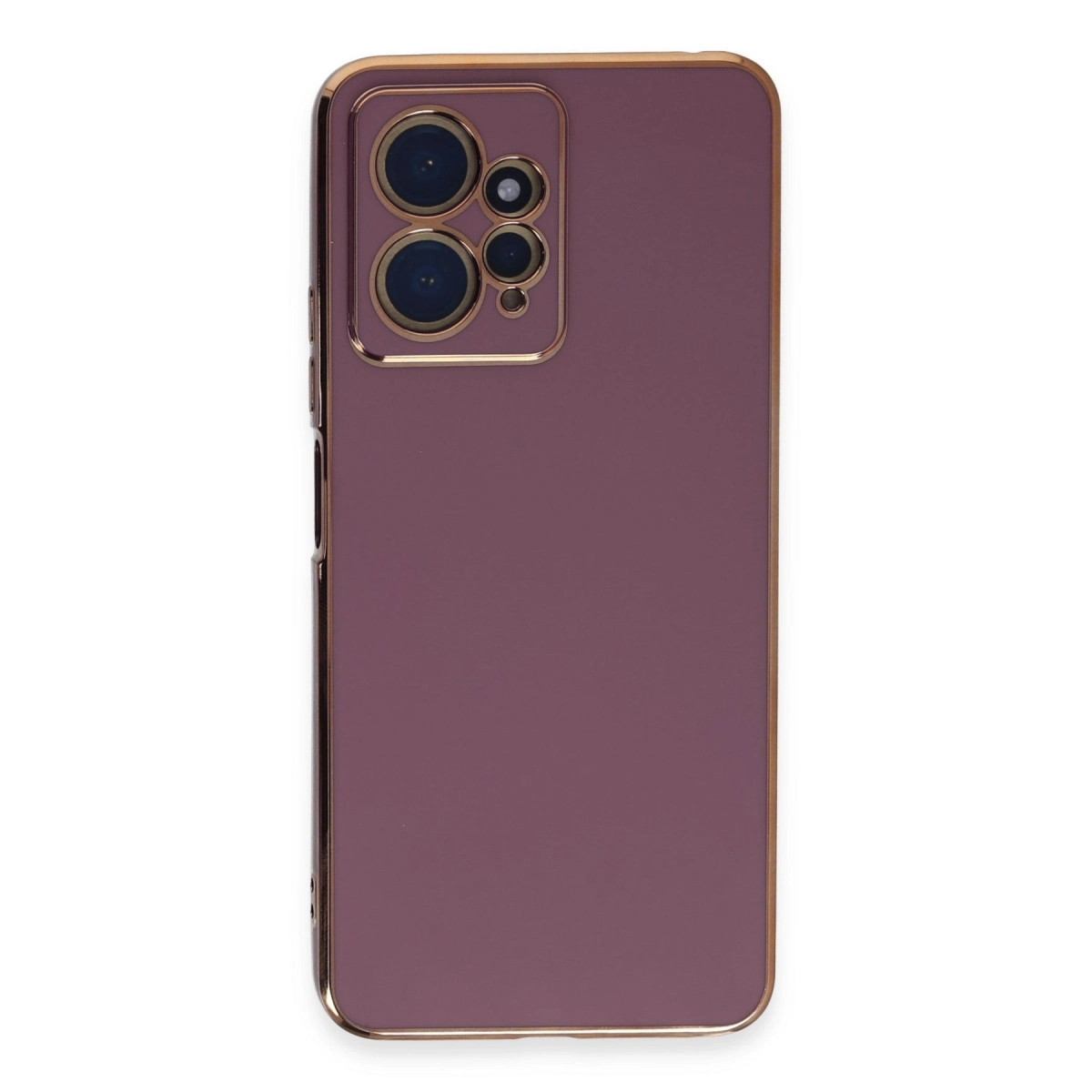 BUĞZ Xiaomi Redmi Note 12 4g Kılıf Volet Silikon - Mor