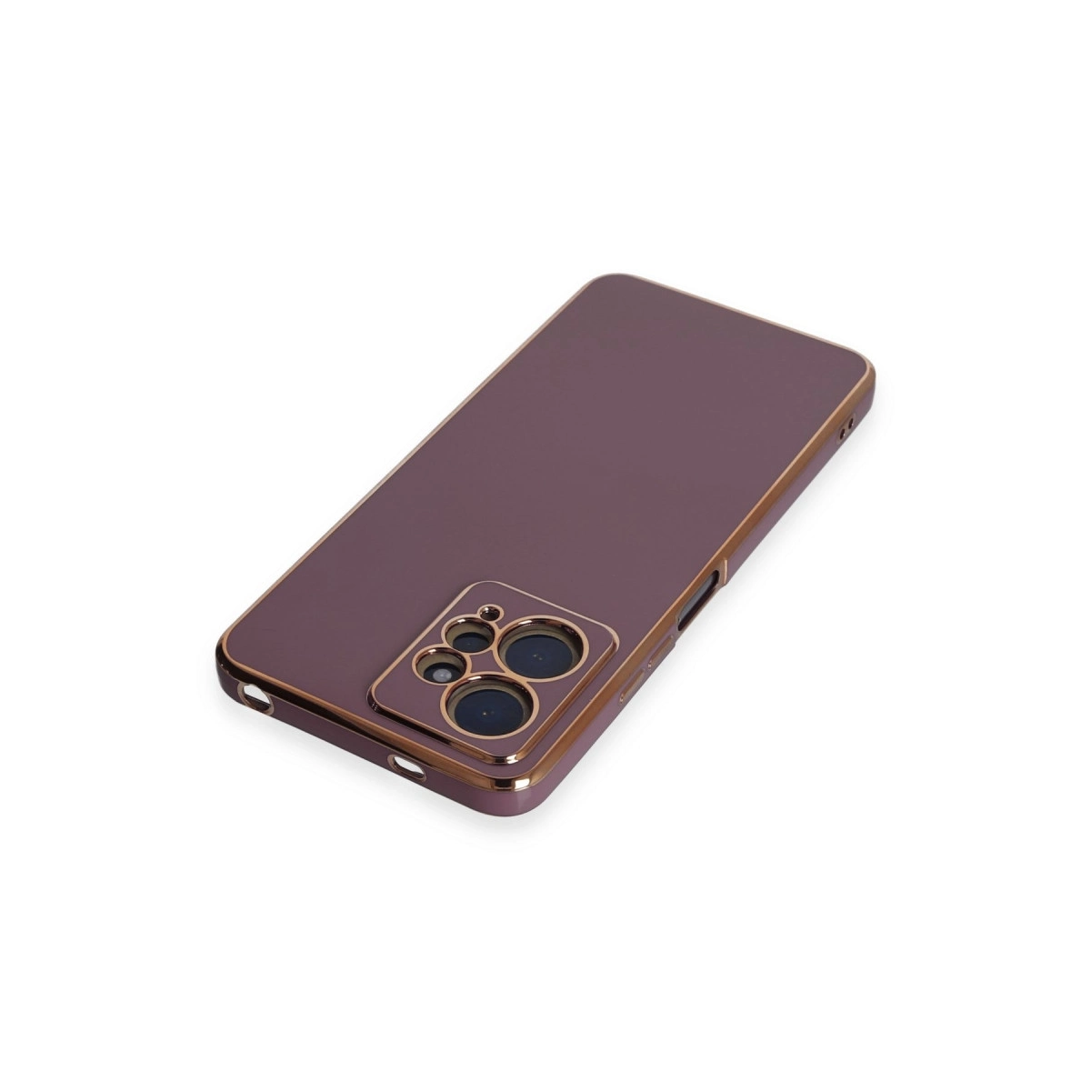 BUĞZ Xiaomi Redmi Note 12 4g Kılıf Volet Silikon - Mor