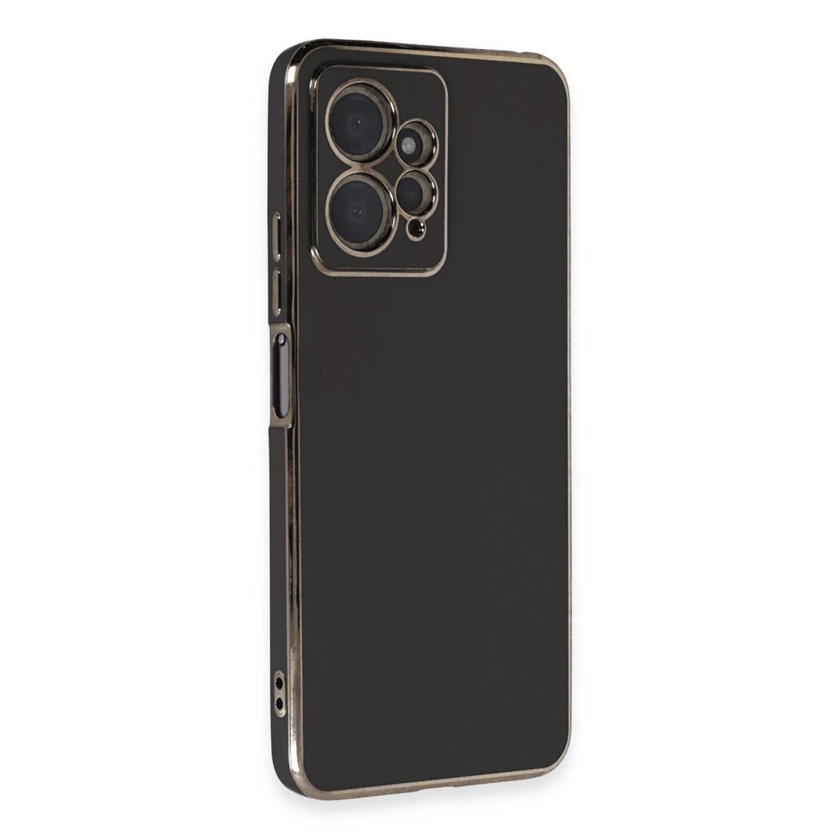 BUĞZ Xiaomi Redmi Note 12 4g Kılıf Volet Silikon - Siyah BUĞZ Xiaomi Redmi Note 12 4g Kılıf Volet Silikon - Siyah