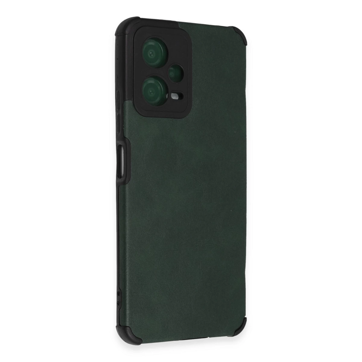 BUĞZ Xiaomi Redmi Note 12 5g Kılıf Loop Deri Silikon - Yeşil BUĞZ Xiaomi Redmi Note 12 5g Kılıf Loop Deri Silikon - Yeşil