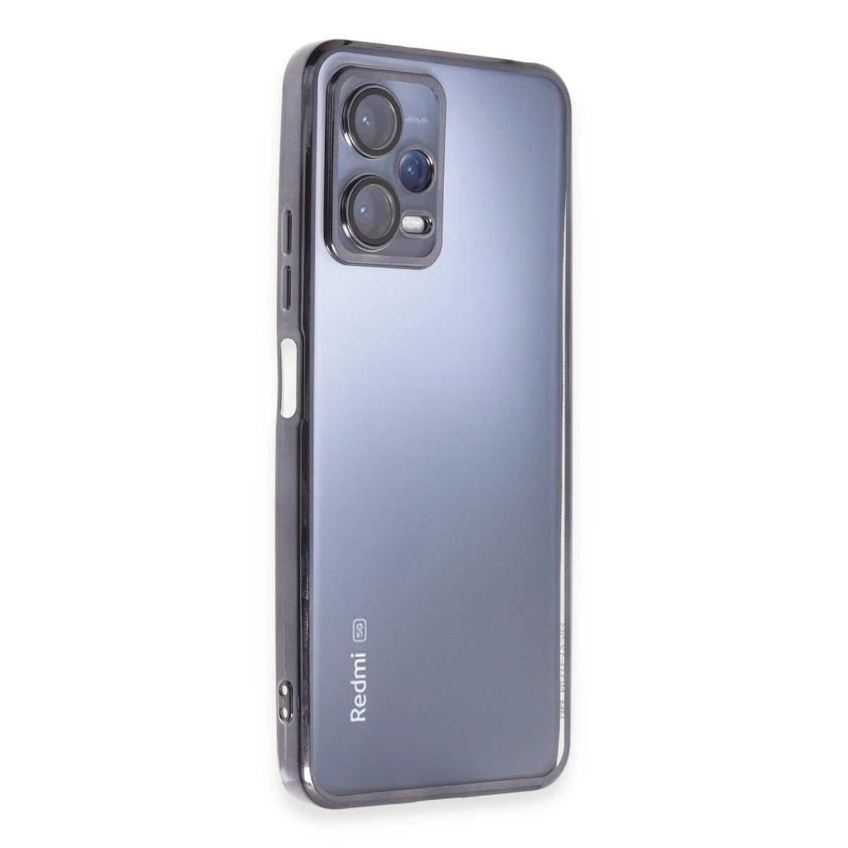BUĞZ Xiaomi Redmi Note 12 5g Kılıf Razer Lensli Silikon - Siyah BUĞZ Xiaomi Redmi Note 12 5g Kılıf Razer Lensli Silikon - Siyah