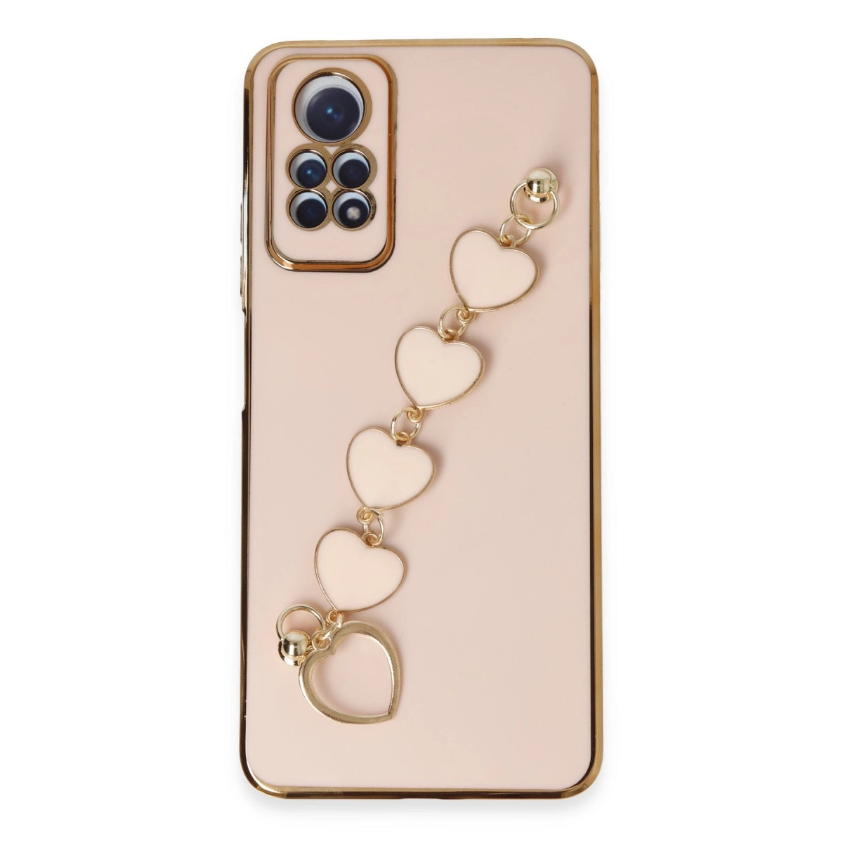 BUĞZ Xiaomi Redmi Note 12 Pro 4g Kılıf Esila Silikon - Pudra