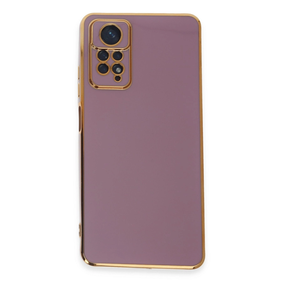 BUĞZ Xiaomi Redmi Note 12 Pro 4g Kılıf Volet Silikon - Mor
